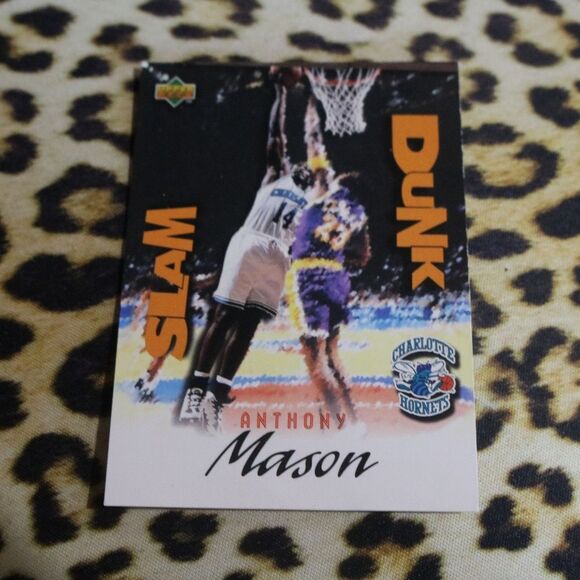 Anthony Mason SD 37/40 Basketball Card - Picture 1 of 2